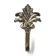 Hook for curtains ks010, one -rod, bronze color