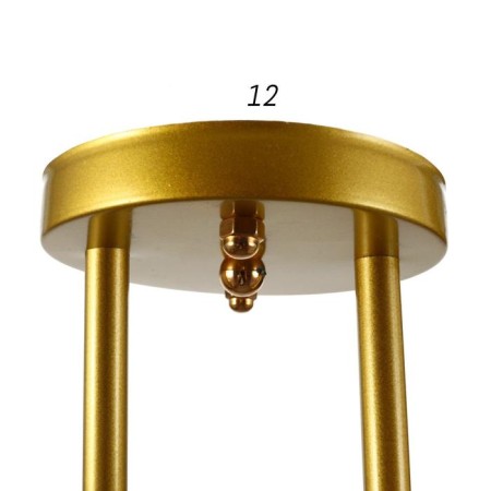 Chandelier 1082/2GD 40W E27 gold 46x15x24 cm-4