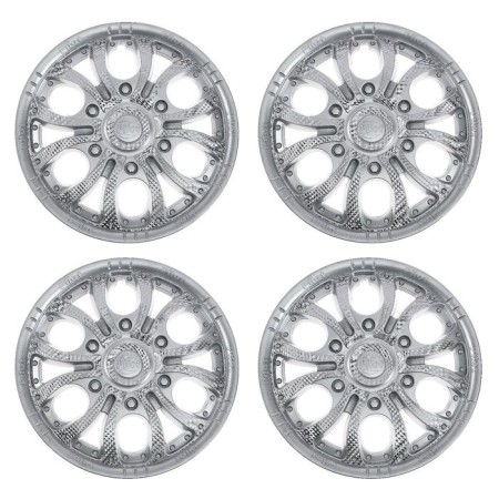 Wheel caps R15 "pilot" silver, set 4 pcs