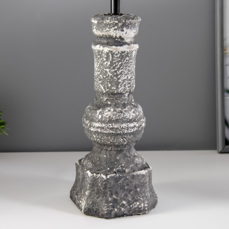 Stella table lamp E14 40W gray 22.5x22.5x45cm Risalux-3