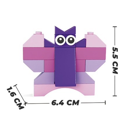 Designer "Average Set for Creativity", 600 parts-2