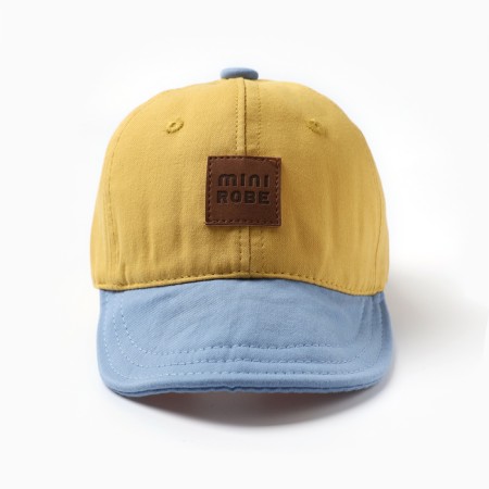 Cap "baseball cap" children, yellow color, size 44-46-1