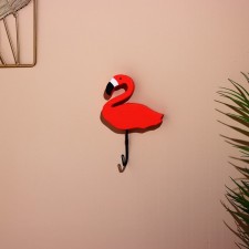 Flamingo hook tree 17 cm