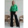 Female shirt, size 54, green color