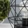 Nightlight "lantern" LED from AAA batteries black 14x14x27 cm Risalux