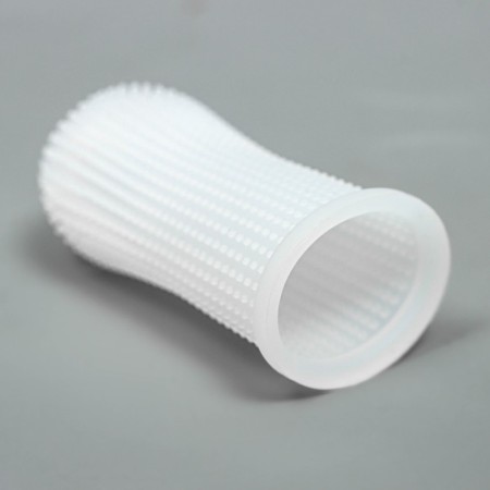 Brush for brushing animal teeth, 5.5 x 2.5 cm, white, container 7 x 4 cm-4