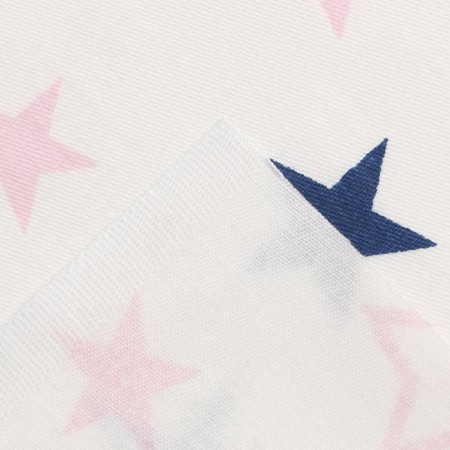 Printed "stars" Sh.160 cm, satin, 100% cotton-3