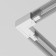 Connector External Connector for the Technical TRA005CL-31W-L-31W-L, 9.9x9.9x3.2 cm, white color.