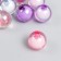 Acryl bead with the undermined hole "Ball - Color inside" NR 10 Color 1.5x1.5x1.5 cm 789263