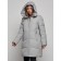 Coat insulated winter female, size 54, color gray