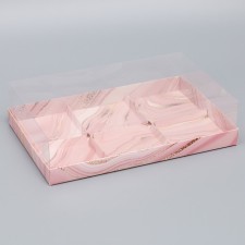 Confectionery box for mousse cakes 