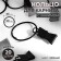Ring for the cornice, with a clamp, d = 30/33 mm, 20 pcs, black color