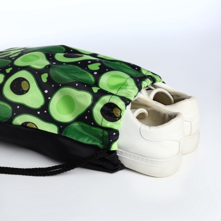 Back for shoes on the lace, black/green color-3