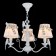 Maytoni ARM013-03-W, 3HE14, 40W, 55x55x87 cm, white antik color