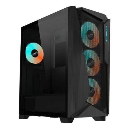 Gigabyte C301G case Black without PSU ATX 2x120mm 5x140mm 2xusb3.0 Audio Bott PSU