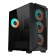 Gigabyte C301G case Black without PSU ATX 2x120mm 5x140mm 2xusb3.0 Audio Bott PSU