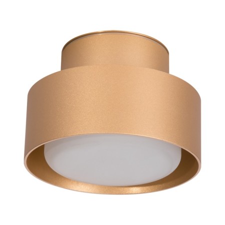 Ceiling light Feron HL367, IP44, GX53, 12 W, 110x110x75 mm, color gold