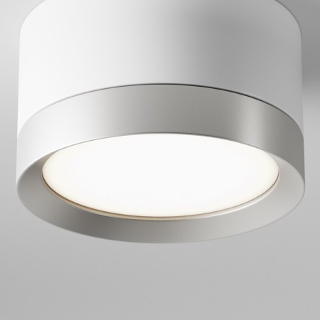 Technical C086CL-GX53-SRD-WS, 1XGX53, 15W, 8.5x8.5x5 cm, white color with silver-1