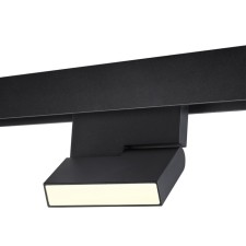 Трековый светильник для низковольтного шинопровода Novotech. Flum, 10Вт, Led, 157х183х23 мм, цвет чёрный