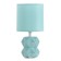 Aurora table lamp E14 40W azure 13x13x25 cm Risalux