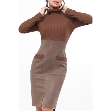 Women's dress "High class", size 54-2