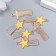 Decor for creativity metal, enamel "Rainbow comet" 2.7x1.3 cm