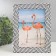 Photo frame plastic 13x18 cm "Black lines on white" 21.5x16.5 cm
