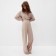 Female costume (shirt, trousers) minku beige color, rr 54