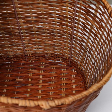 A picnic basket with a lid, 42x28 n27/46 cm-3