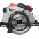 Circular saw Patriot CS212, 1800 W, 4500 rpm, disc 210x30 mm, laser pointer