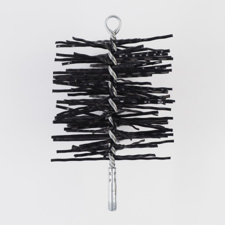 Brush ruff of a chimney clerk for cleaning chimneys and ventilations, diameter 150 mm, nylon-2