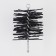 Brush ruff of a chimney clerk for cleaning chimneys and ventilations, diameter 150 mm, nylon