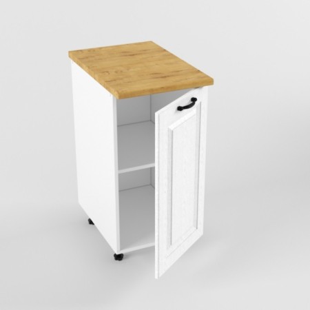 Wardrobe N400 Vegas, 600x400x850, white