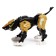 Robot St. John's wort "Leo", with metal elements, is transformed