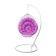 Villy swing pillow, diameter 115 cm, purple color