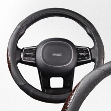 SkyWay Luxury-4 braid braid, black, eco-leather, s01102378