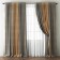 Kirsten curtain set, size 170 x 270 cm, gray - beige / beige