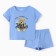 Pajama female (T -shirt and shorts) KAFTAN HELLO p. 40-42, blue