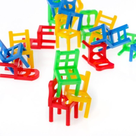 Board game "Dubbl VS chairs" 2 in 1, 6+-2
