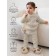 Sweater Children's Knitted Amarobaby Warm, height 80 cm, milk color