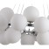 Sid chandelier, size 86x120 cm, E14 20x10W,
