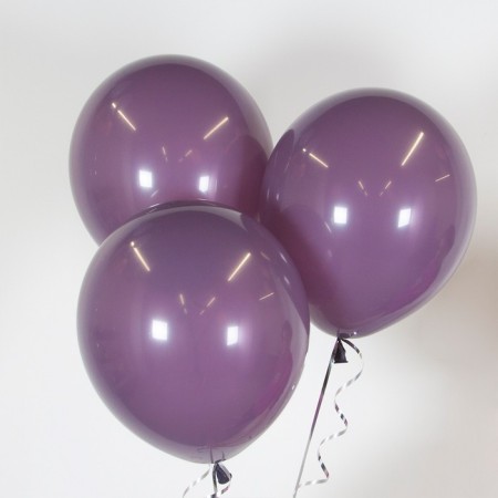 Latex ball 12 ", purple, pastel, set of 100 pcs.