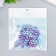 Beads for creativity Plastic "Purple purple" set 20 g, d = 0.8 cm, mix