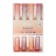 A set of markers-textbooks 4 pieces, 4 colors, orange-pink gradient