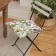 Siddle for a chair "Ethel" Fruit Garden 42x42cm, 100% cotton, 190 g/m2
