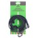 Bilateral leash with latex thread, 1 m x 2 cm, nylon, mix