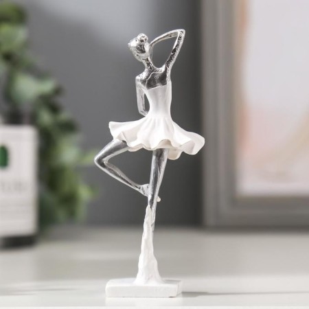 Polystone souvenir "Little ballerina in a white dress" 10x3x4.5 cm-3