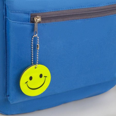 The reflective element "Smiley", bilateral, d = 5.3 cm, yellow color-1