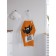 Apron kitchen with a photocrint "Bat scares", adjustable, size OS