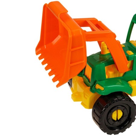 Tractor "Ivan", a bulldozer with an on -board trailer, farm-4